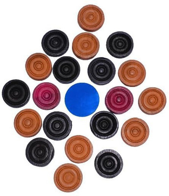 Forgesy PVC Carrom Striker(Multicolor)