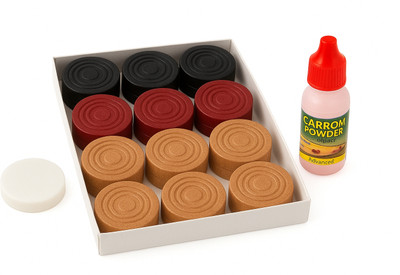 SHAAD TOP PVC Carrom Striker(Multicolor)