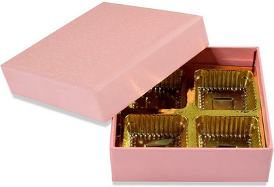 GROWNEX PVT. LTD. Top Bottom Hardboard Box Cardboard Packaging Box(Pack of 25 Pink)