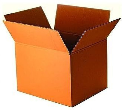 YNK Corrugated Craft Paper PACKING Packaging Box(Pack of 50 Brown)