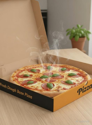 MALANI STORES Pizza Box Cardboard Printed Pizza Boxes, Durable 3-Ply Corrugated, Ideal forFood PACK OF 50,8 INCH Packaging Box(Pack of 50 Multicolor)