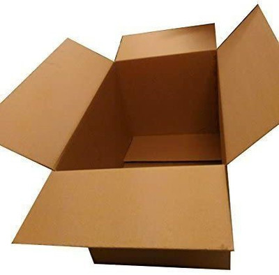 MALANI STORES Corrugated Craft Paper 3 PLY CORRUGATED Box,9x6x3 Inch(25 Pcs with 25 Pcs Plain) - Pack of 50 Boxes Packaging Box(Pack of 50 Brown)