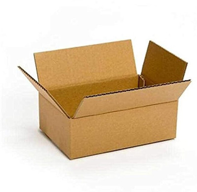 SecureShip Corrugated Cardboard 3 Ply Strong 7 x 4 x 2 Inches Carton Boxes Packaging Box(Pack of 25 Brown)