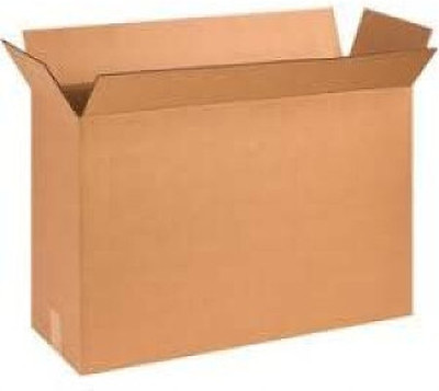 MALANI STORES Corrugated Craft Paper Packaging Box(Pack of 100 Brown)