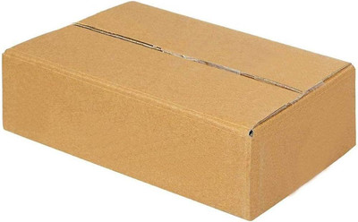 JIA INDUSTRIES Corrugated Cardboard, Craft Paper, Paper Square Box Packaging Material, 8x5x3 Inch Packaging Box(Pack of 25 Brown)
