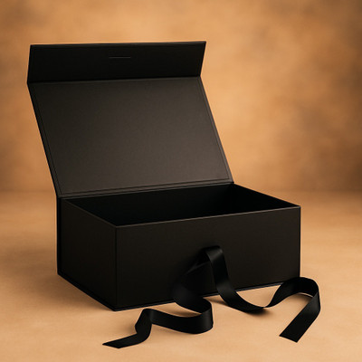 specialyou.in Slider Hardboard Box Cardboard Storage Packaging Box(Pack of 1 Black)