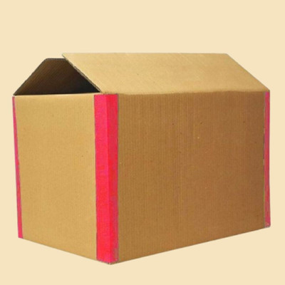 Bungbee Corrugated Cardboard Packaging Box(Pack of 5 Brown)