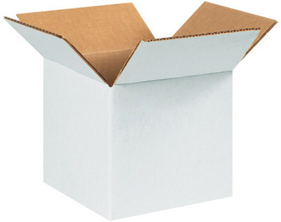 YNK Corrugated Craft Paper PACKING Packaging Box(Pack of 25 White)