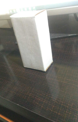 JIA INDUSTRIES Corrugated Cardboard, Craft Paper, Paper 3ply corrugate white box size :-2.25X1.5X4.5 inch (pack of 25) Packaging Box(Pack of 25 White)