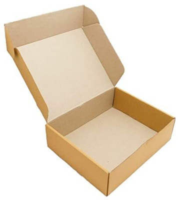JIA INDUSTRIES Self-Locking Box Cardboard Packaging Box(Pack of 25 Brown)