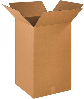 YNK Corrugated Cardboard Packaging Box(Pack of 50 Brown)