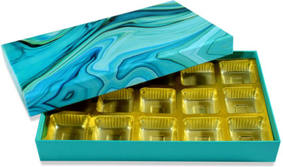 GROWNEX PVT. LTD. Top Bottom Hardboard Box Cardboard Packaging Box(Pack of 10 Blue)