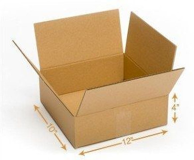 JIA INDUSTRIES Corrugated Cardboard Packaging Box(Pack of 25 Brown)