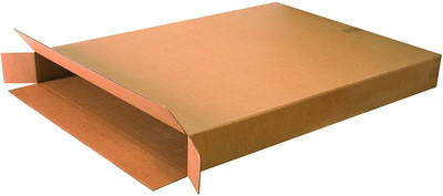 YNK Corrugated Cardboard Packaging Box(Pack of 50 Brown)