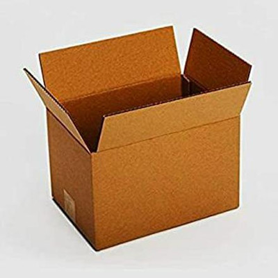 MALANI STORES Corrugated Craft Paper 3ply corrugated box size :-7.75X2.5X8.75 inch Packaging Box(Pack of 25 Brown)