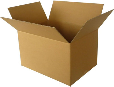 API Corrugated Cardboard Packaging Box Packaging Box(Pack of 3 Brown)
