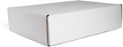 zyrah Self-Locking Box Cardboard 3 PLY SELF-LOCKING 3X4X1.5 INCH WHITE 50 PIECE Packaging Box(Pack of 50 White)