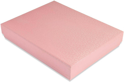 LINE 'N' CURVES Top Bottom Hardboard Box Cardboard 12 Golden Empty Cavity Chocolates Bar Boxes Rectangular Shaped Sweets Gift Packaging Box(Pack of 25 Pink)