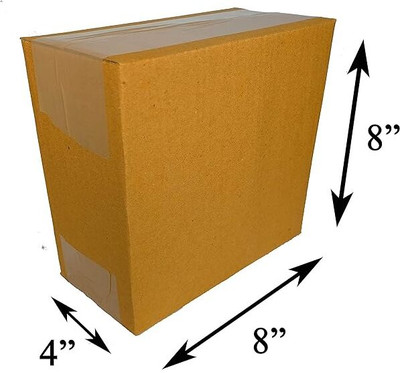 Grow Packing Solution Corrugated Cardboard, Craft Paper, Paper Packaging Box(Pack of 25 Brown)