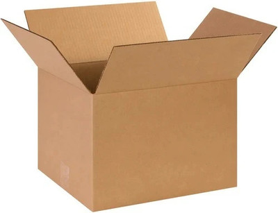 POWERLON Corrugated Cardboard Box For Packing, Shifting and other Purpose, 24 cm x 16.5 cm x 14 cm Packaging Box(Pack of 5 Brown)