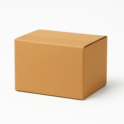 SecureShip Corrugated Cardboard 3 Ply Brown Size 5x4x3.5 inches Packaging Box(Pack of 50 Brown)