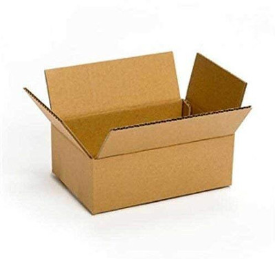 YNK Corrugated Cardboard Packaging Box(Pack of 25 Brown)