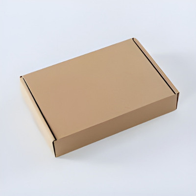 R&D Corrugated Craft Paper Packaging Box(Pack of 25 Brown)