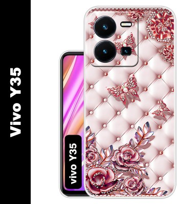 Case Club Back Cover for vivo Y35(Multicolor, Grip Case, Silicon, Pack of: 1)