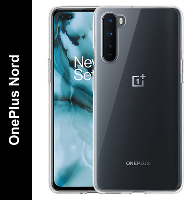 Casotec Back Cover for OnePlus Nord(Transparent, Silicon, Pack of: 1)
