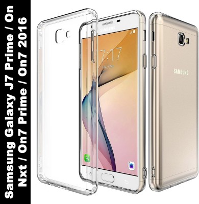 Maxpro Bumper Case for Samsung Galaxy J7 Prime, Samsung Galaxy On Nxt, Samsung Galaxy On7 Prime, Samsung Galaxy On7 2016(Transparent, Dual Protection, Pack of: 1)