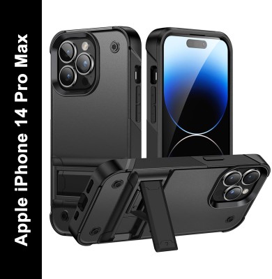 Cover Alive Back Cover for Apple iPhone 14 Pro Max(Black, Shock Proof, Pack of: 1)