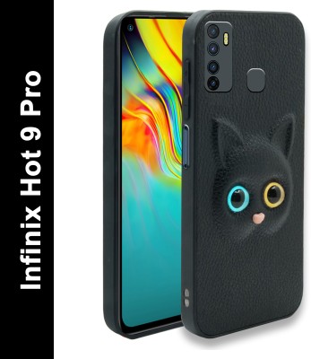 BOZTI Back Cover for Infinix Hot 9, Infinix Hot 9 Pro(Black, Grip Case, Pack of: 1)