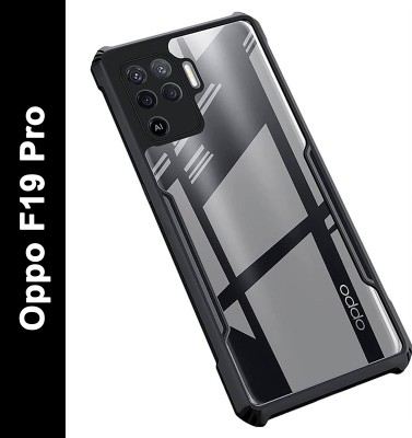 vizo Back Cover for Oppo F19 Pro (I) at best price(Black, Shock Proof)