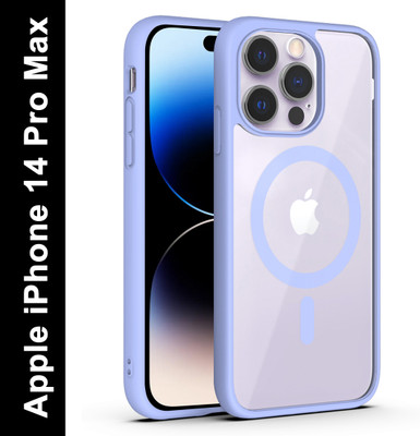 Zapcase Back Cover for Apple iPhone 14 Pro Max(Blue, Magsafe, Pack of: 1)