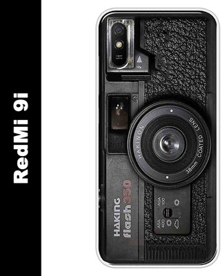 Case Club Back Cover for redmi 9i(Black, Grip Case, Silicon, Pack of: 1)