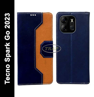 Trap Back Cover for Tecno Spark GO 2023(Multicolor, Cases with Holder, Pack of: 1)