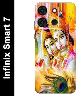 King Maker Back Cover for Infinix Smart 7(Multicolor, Silicon, Pack of: 1)