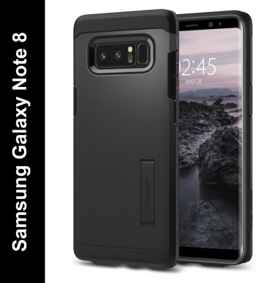 Spigen Tough Armor Back Cover for Samsung Galaxy Note 8(Black, Shock Proof, Pack of: 1)