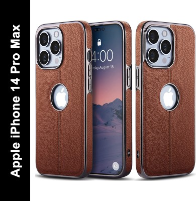 Techstudio Back Cover for Apple iPhone 14 Pro Max(Brown, Dual Protection, Pack of: 1)