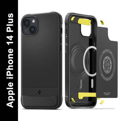 Spigen Rugged Armor Magfit Back Cover for Apple iPhone 14 Plus