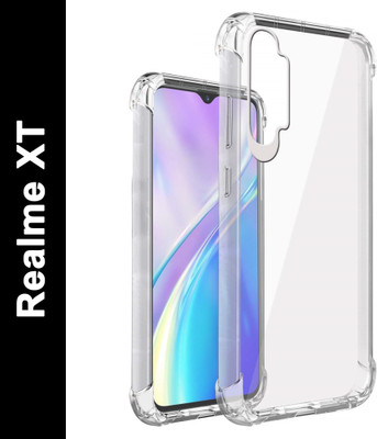Mauval Back Cover for Realme XT(Transparent, Shock Proof, Silicon, Pack of: 1)
