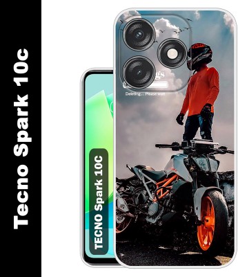 Flipkart SmartBuy Back Cover for Tecno Spark 10C(Multicolor, Dual Protection, Silicon, Pack of: 1)