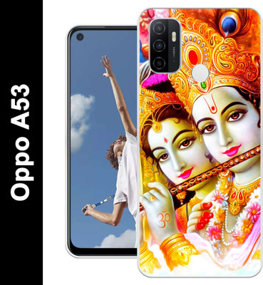 Print maker Back Cover for Oppo A53(Multicolor, Grip Case, Silicon, Pack of: 1)