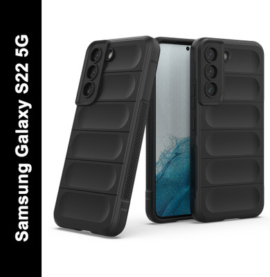 Zapcase Back Cover for Samsung Galaxy S22 5G(Black, 3D Case, Silicon, Pack of: 1)