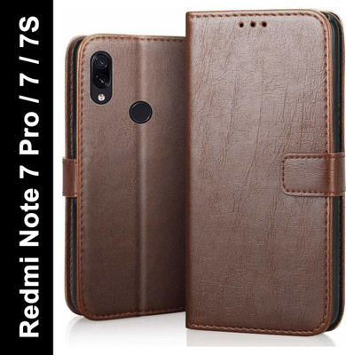 SHINESTAR. Back Cover for Mi Redmi Note 7 Pro, Note 7, Note 7S(Brown, Hard Case, Pack of: 1)