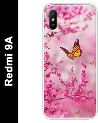 Case Club Back Cover for Mi Redmi 9A(Pink, Grip Case, Silicon, Pack of: 1)