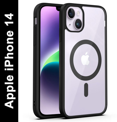 Zapcase Back Cover for Apple iPhone 13/14/15(Black, Magsafe, Pack of: 1)