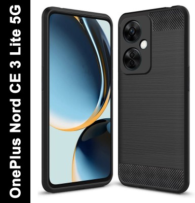 Zapcase Back Cover for OnePlus Nord CE 3 Lite 5G(Black, Grip Case, Silicon, Pack of: 1)