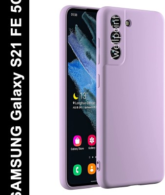 Wellpoint Back Cover for Samsung Galaxy S21 FE 5G(Purple, Grip Case, Silicon, Pack of: 1)