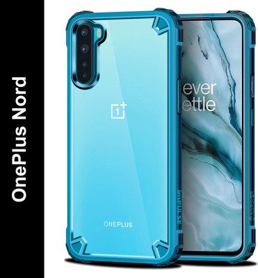 Kapaver Back Cover for OnePlus Nord(Blue, Shock Proof, Pack of: 1)